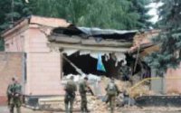 Ночью украинские войска под Славянском и Краматорском понесли большие потери: сожжена бронетехника, разрушен блокпост, много убитых и раненых