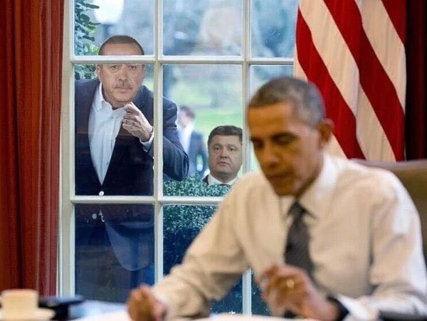 Эрдоган из Вашингтона призвал Россию к сотрудничеству.