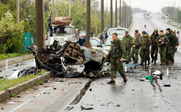 Украинские военные, обстрелявшие КПП с мирными людьми, погибли странной смертью Украинские военные, обстрелявшие КПП с мирными людьми, погибли странной смертью