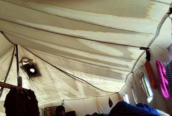 Возведенный по стандартам НАТО лагерь ВСУ смыло дождем