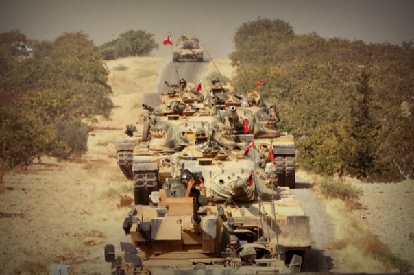 Турецкие танки уже в Алеппо