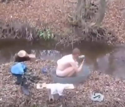 Из жизни самой сальной армии континента или купание хохла по стандартам НАТО