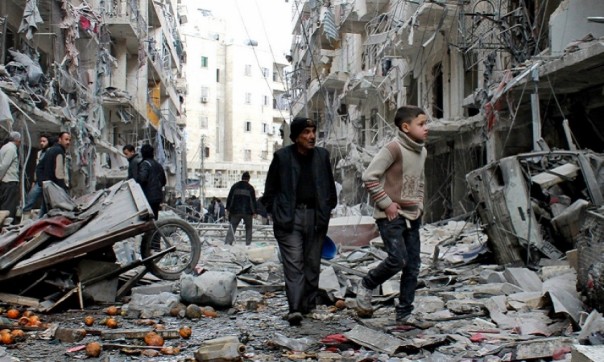 Мирные жители Алеппо являются заложниками боевиков Мирные жители Алеппо являются заложниками боевиков