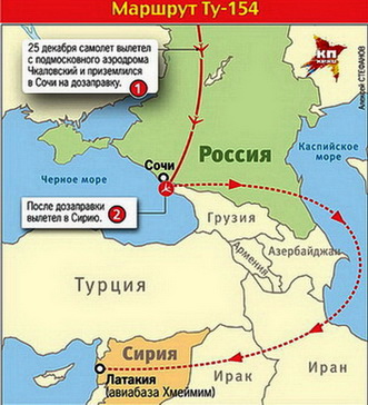 О катастрофе самолета Минобороны Ту-154 на 11 января т.г. О катастрофе самолета Минобороны Ту-154 на 11 января т.г.