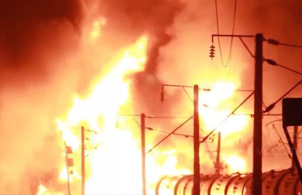 СК: Сход вагонов под Кировом произошёл по вине железнодорожников