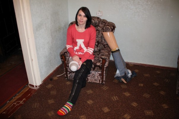 Ополченка Вера: без ноги, жилья и средств к существованию Ополченка Вера: без ноги, жилья и средств к существованию