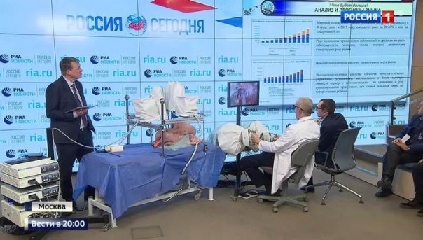 Российский робот-хирург оказался лучше, чем Да Винчи