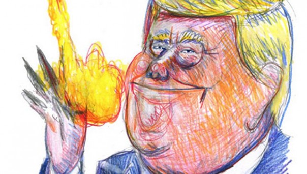 Charlie Hebdo высмеял Трампа после удара США по Сирии