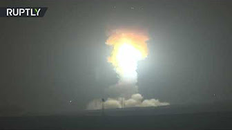 Видео испытаний американской межконтинентальной баллистической ракеты Minuteman III