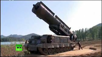 Видео запуска КНДР баллистической ракеты средней дальности