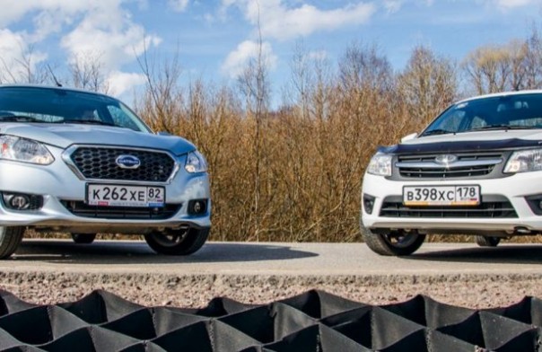 Русская Granta «утерла нос» японскому Datsun: достойное сравнение Русская Granta «утерла нос» японскому Datsun: достойное сравнение