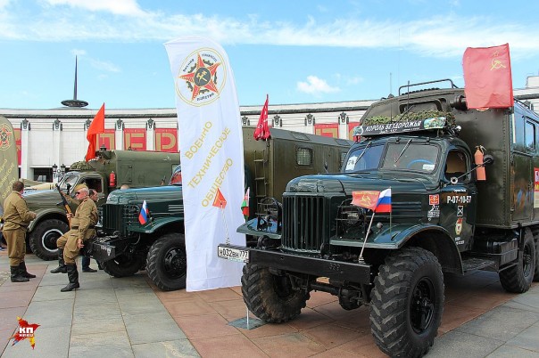 Из Москвы стартовал первый бронепробег до Бреста Из Москвы стартовал первый бронепробег до Бреста