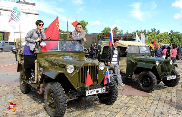 Из Москвы стартовал первый бронепробег до Бреста Из Москвы стартовал первый бронепробег до Бреста