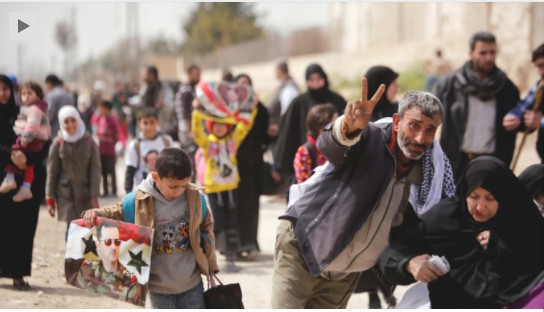 Гуманитарный прорыв: Восточную Гуту покинули более 11 600 мирных жителей