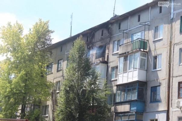 В в Мирнограде Донецкой области прогремел взрыв в жилом доме