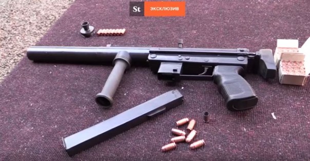 В ДНР продемонстрировали пистолет-пулемет «Оплот»