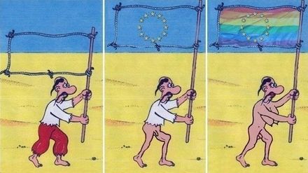 Повседневность бывшей Украины