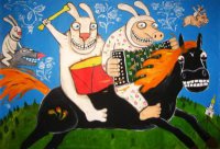 Шоу шоколадных зайцев