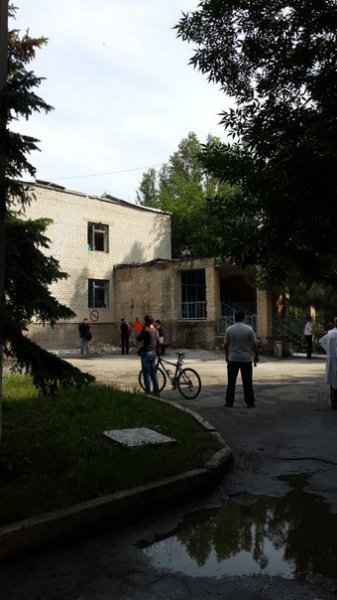 Славянск. Обстрел мирного населения / Slavyansk