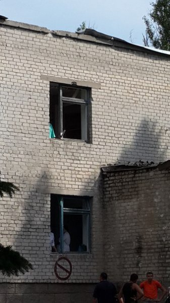 Славянск. Обстрел мирного населения / Slavyansk