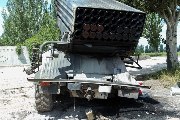 Обстрел г. Доброполье 13.06.2014 Обстрел г. Доброполье 13.06.2014