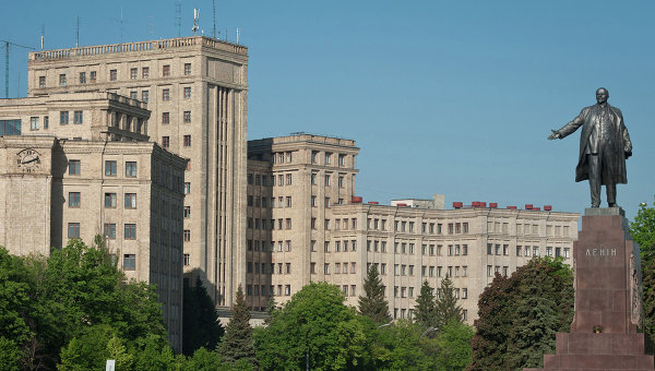 Митинг в Харькове возле Российского консульства 15.06.2014