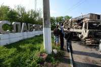Славянск покинуло около 40% населения