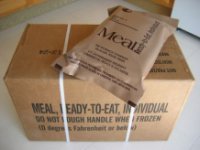 Милиция разоблачила военного, который продавал американские сухие пайки