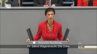 Сильная речь депутата Бундестага Сары Вагенкнехт: «...немцы опять берут на себя роль, приводящюю к катастрофе всех европейцев» 