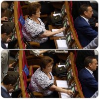 Как подтерлись идеалами майдана. Ирину Луценко и еще четверых нардепов "Батьківщини" уличили в "кнопкодавстве". Фотофакт