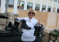 Украинский филиал «Русского радио» снабдил украинских карателей амуницией