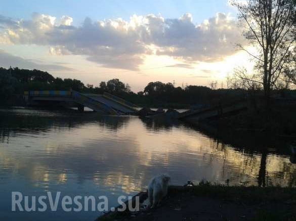 Летний «мостопад» на Донбассе: в Зугрэсе и Подгоровке взорваны мосты Летний «мостопад» на Донбассе: в Зугрэсе и Подгоровке взорваны мосты