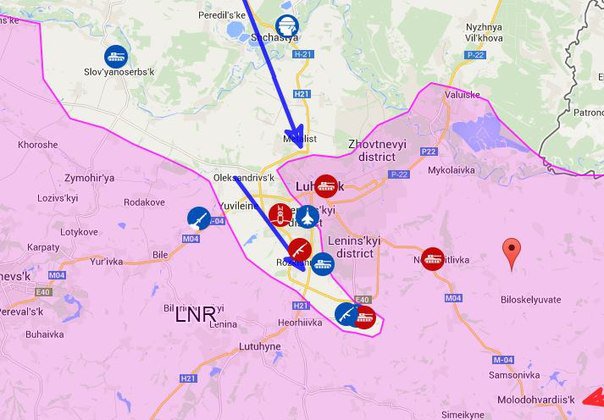 Бои за аэропорт Луганска. Бои за аэропорт Луганска.