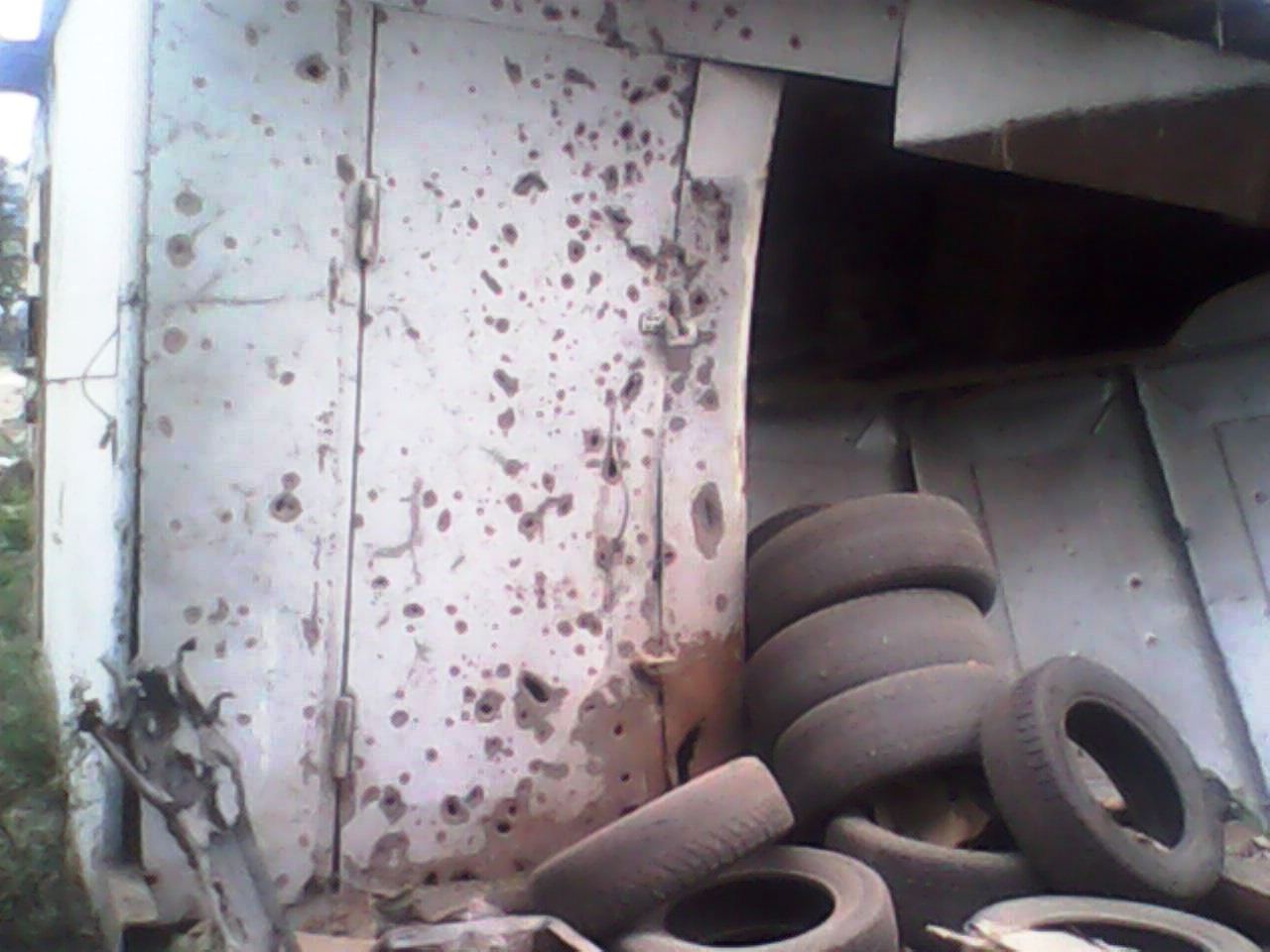 Луганск: последствия обстрела центра города 18.07.2014 18+ Луганск: последствия обстрела центра города 18.07.2014 18+