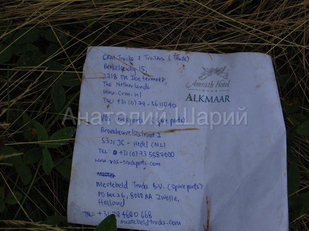 Место падения Боинга. (фото, видео) 18+ Место падения Боинга. (фото, видео) 18+