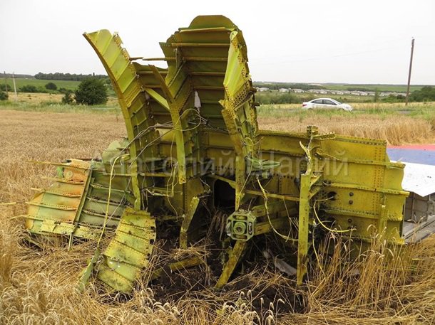 Место падения Боинга. (фото, видео) 18+ Место падения Боинга. (фото, видео) 18+