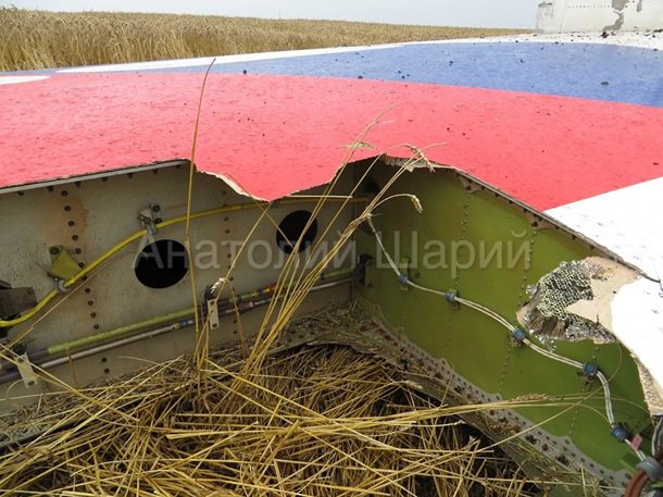 Место падения Боинга. (фото, видео) 18+ Место падения Боинга. (фото, видео) 18+