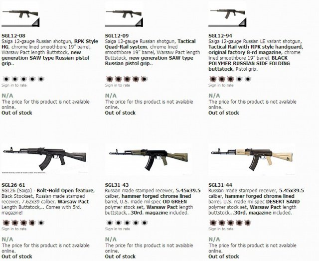 Американцы скупают российское оружие после санкций Американцы скупают российское оружие после санкций