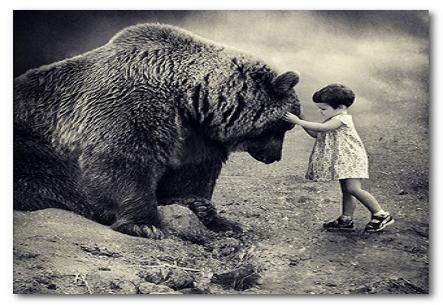 "Они пугают, а мне не страшно..." "Они пугают, а мне не страшно..."