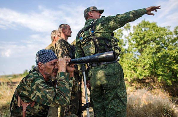 Ополченцы и их оружие Ополченцы и их оружие