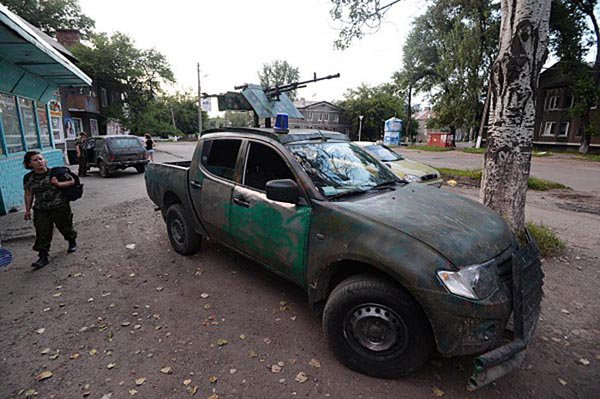 Ополченцы и их оружие Ополченцы и их оружие