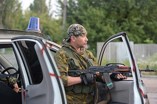 Ополченцы и их оружие Ополченцы и их оружие