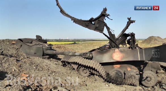 Сожженная бригада: «кладбище танков» — уничтоженные позиции украинской армии Сожженная бригада: «кладбище танков» — уничтоженные позиции украинской армии