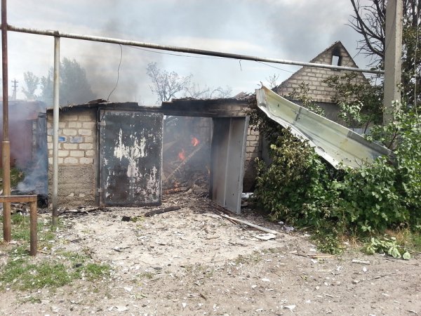 Жертвы украинских стервятников в Станично-Луганском районе Луганской области, п. ст. Кондрашевка