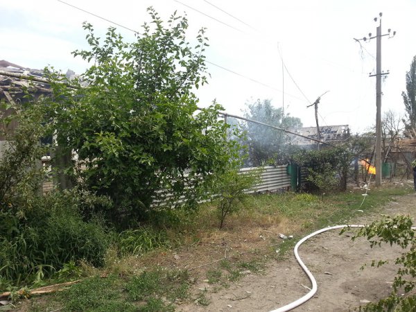 Жертвы украинских стервятников в Станично-Луганском районе Луганской области, п. ст. Кондрашевка