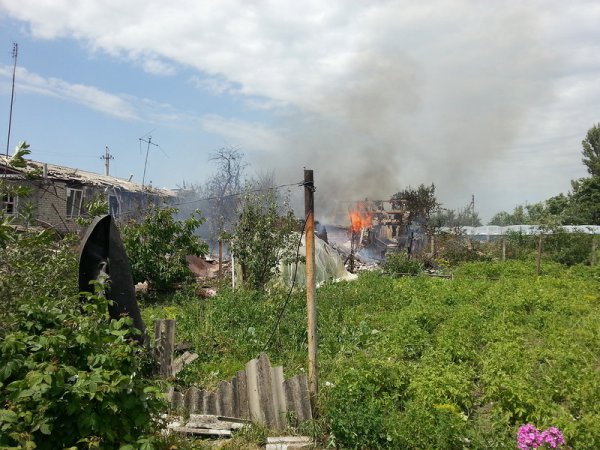 Жертвы украинских стервятников в Станично-Луганском районе Луганской области, п. ст. Кондрашевка