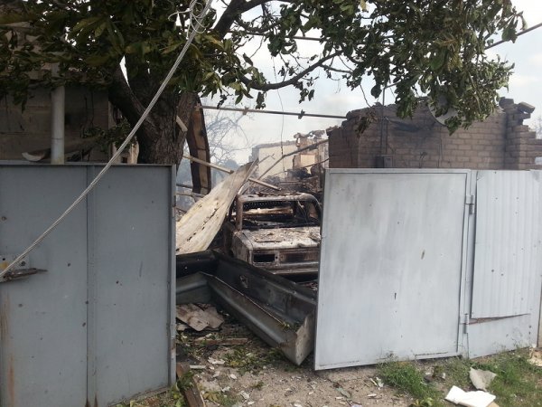 Жертвы украинских стервятников в Станично-Луганском районе Луганской области, п. ст. Кондрашевка