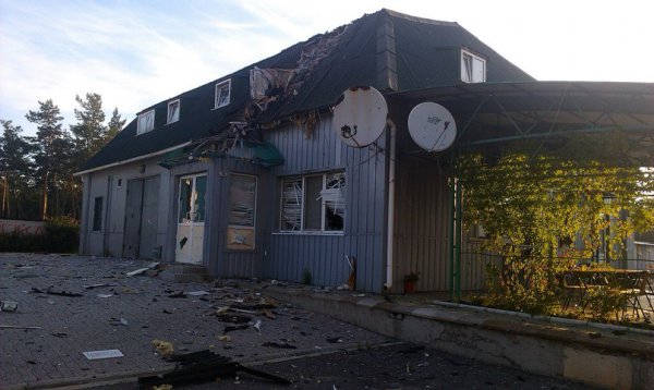 Северодонецк. Ночная бомбардировка.