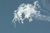 Краснодон: зенитчики обстреляли военный самолет и 14 парашютистов