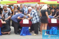 Экипаж сбитого в Луганске ИЛа отпели и похоронили